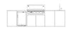 FrescoPro Boronia Outdoor Kitchen With 7000P 5 Burner BBQ - Dekton Top / ACP Doors - Nuovo Luxury