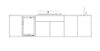 FrescoPro Boronia Outdoor Kitchen With Pro Line 6 Burner BBQ - Dekton Top / ACP Doors - Nuovo Luxury