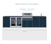 FrescoPro Fremantle Outdoor Kitchen With 7000P 4 Burner BBQ - Dekton Top / ACP Doors - Nuovo Luxury