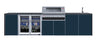 FrescoPro Fremantle Outdoor Kitchen With 7000P 5 Burner BBQ - Granite Top / ACP Doors - Nuovo Luxury
