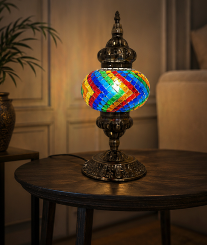 Tangier Petite Coloured Glass Table Lamp