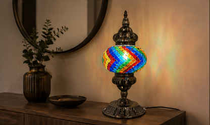 Tangier Petite Coloured Glass Table Lamp