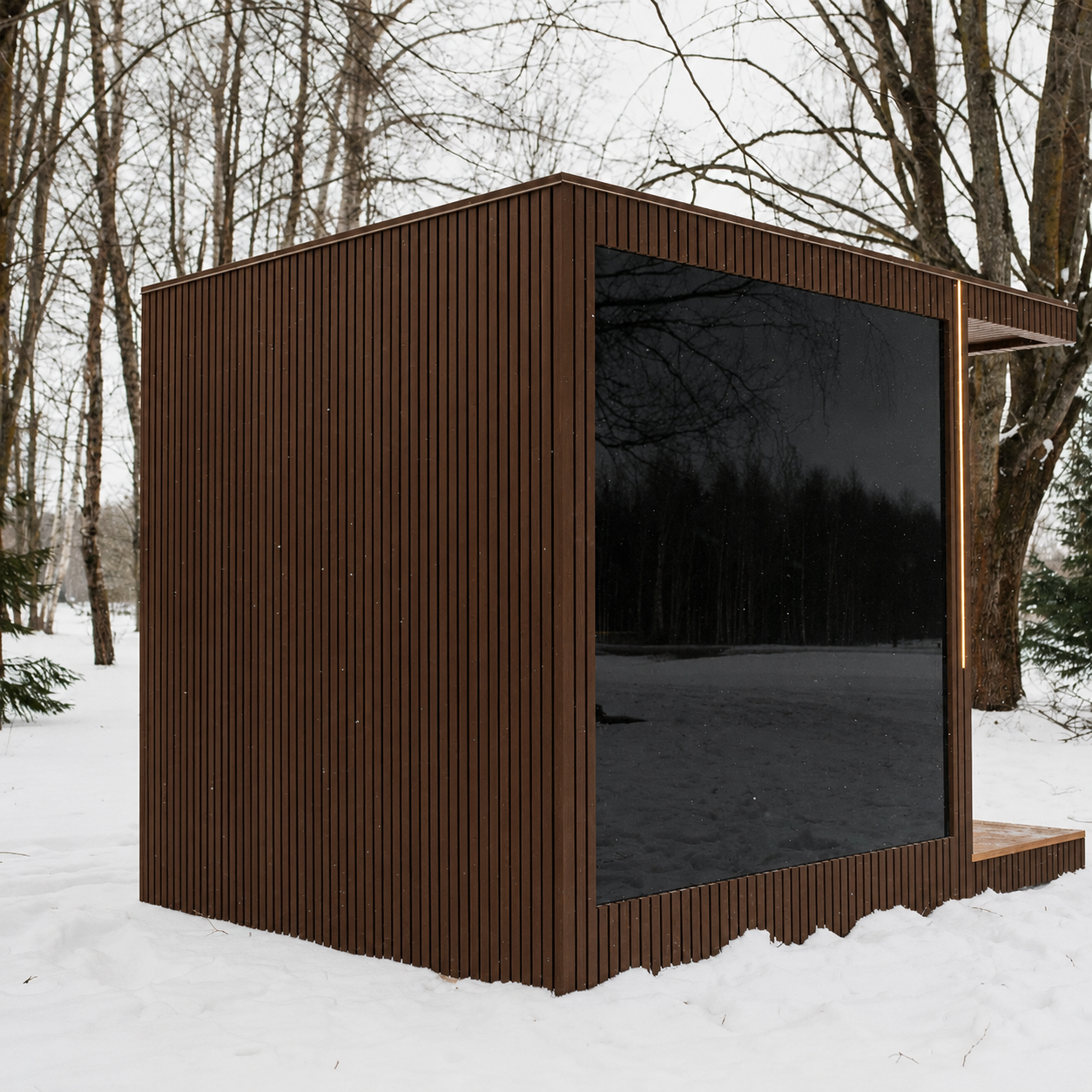 ODIN Outdoor Sauna With Shower