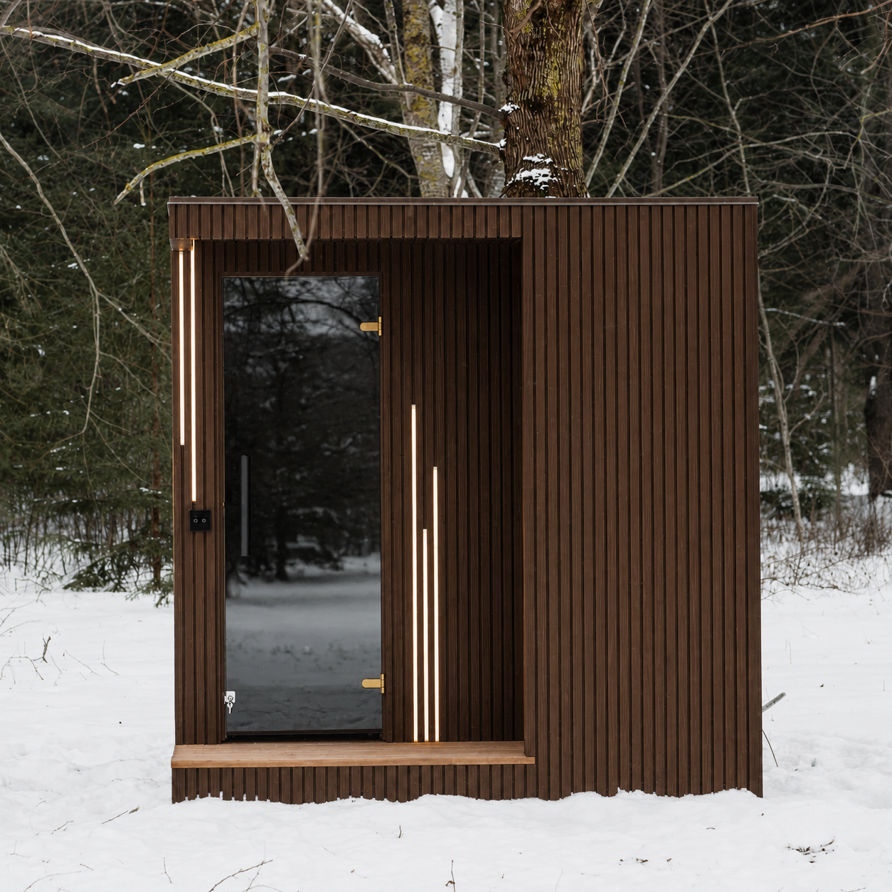 ODIN Outdoor Sauna With Shower