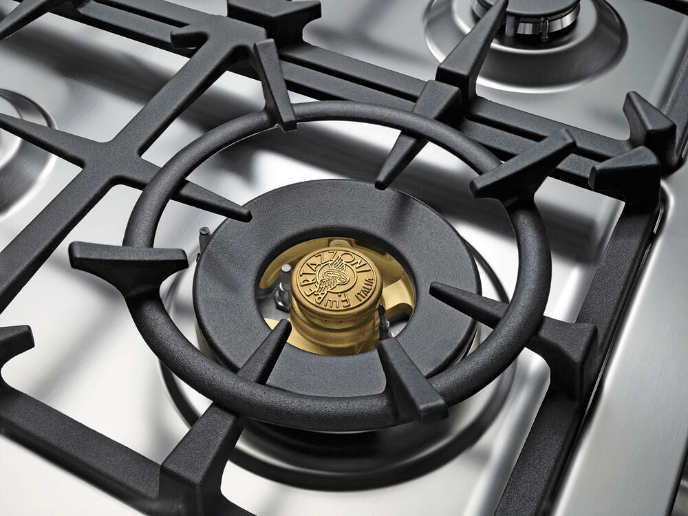 Bertazzoni Professional 100cm Range Cooker Twin Oven Dual Fuel Gloss Red - Nuovo Luxury