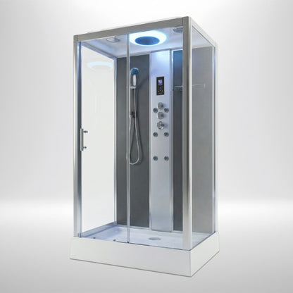 Insignia Premium Shower Cabin 1050x850mm - Chrome Frame