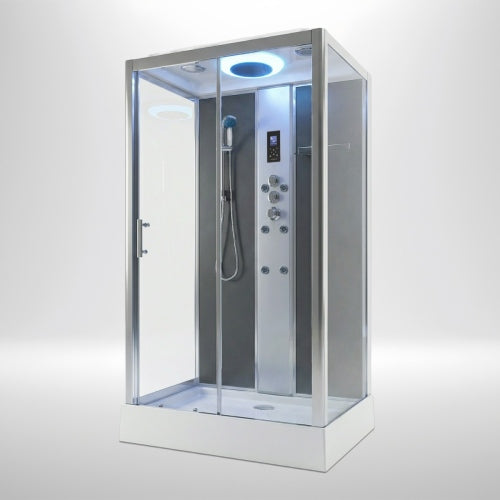 Insignia Premium Shower Cabin 1050x850mm - Chrome Frame