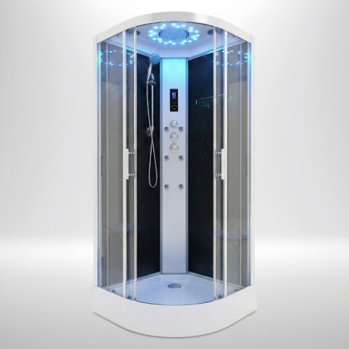 Platinum Shower Cabin 1000x1000mm - Chrome Frame / Clear Glass