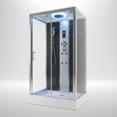 Insignia Premium Shower Cabin 1050x850mm - Chrome Frame
