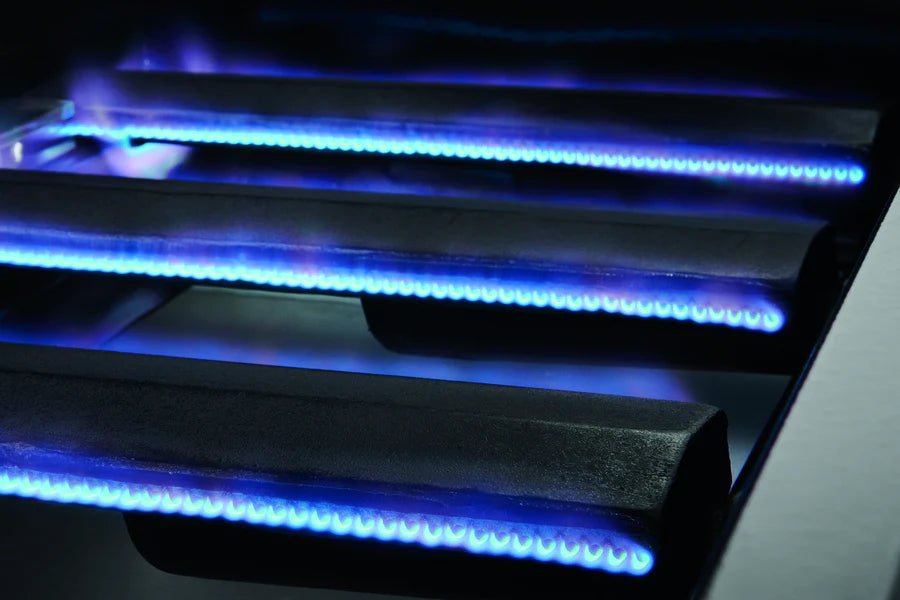 BeefEater 1500 Series - 4 Burner BBQ & Side Burner Trolley - Nuovo Luxury - Barbecue Grill