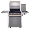 BeefEater 1500 Series - 4 Burner BBQ & Side Burner Trolley - Nuovo Luxury - Barbecue Grill