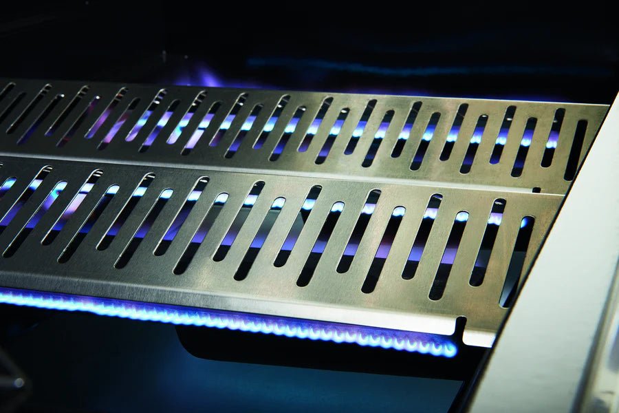 BeefEater 1500 Series - 5 Burner BBQ & Side Burner Trolley - Nuovo Luxury - Barbecue Grill