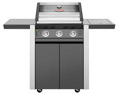 BeefEater 1600E Series - 4 Burner BBQ & Side Burner Trolley - Nuovo Luxury - Barbecue Grill