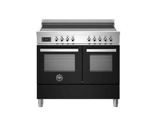 Bertazzoni Professional 100cm Range Cooker Twin Oven Electric Induction Black - Nuovo Luxury - Range Cooker
