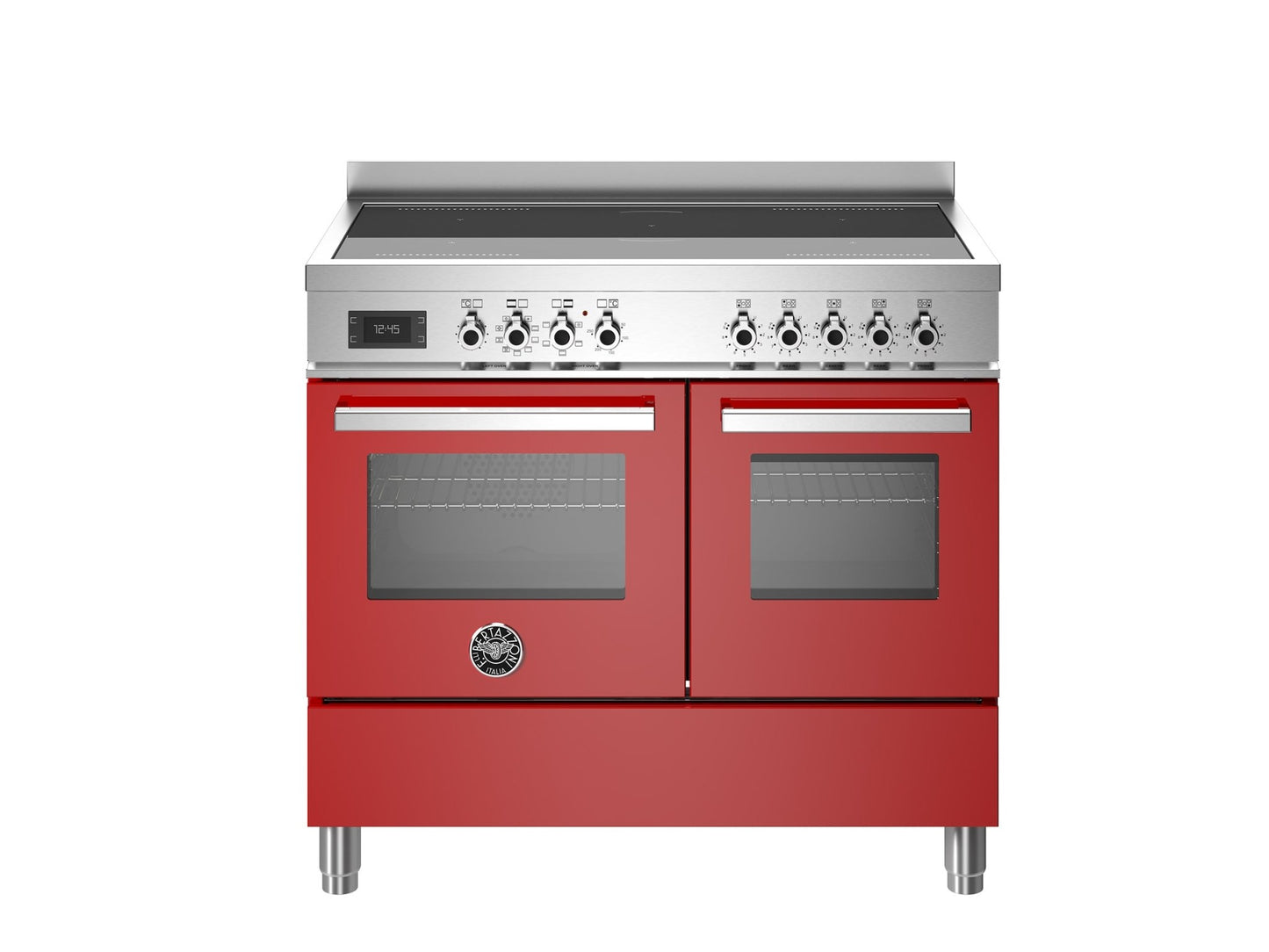 Bertazzoni Professional 100cm Range Cooker Twin Oven Electric Induction Red - Nuovo Luxury - Range Cooker