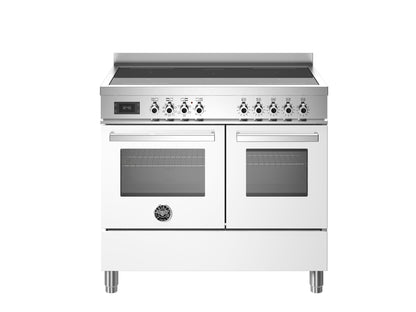 Bertazzoni Professional 100cm Range Cooker Twin Oven Electric Induction White - Nuovo Luxury - Range Cooker