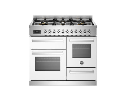 Bertazzoni Professional 100cm Range Cooker XG Oven Dual Fuel White - Nuovo Luxury - Range Cooker