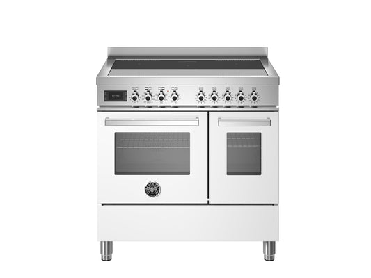 Bertazzoni Professional 90cm Range Cooker Twin Oven Electric Induction White - Nuovo Luxury - Range Cooker