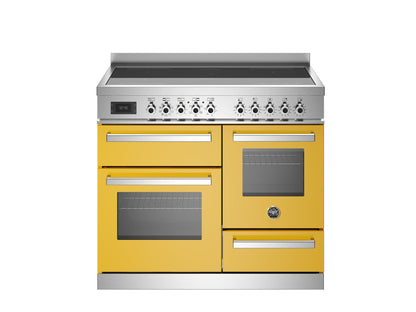 Bertazzoni Professional Series 100cm Range Cooker XG Oven Induction Gloss Yellow - Nuovo Luxury - Induction Range Cooker
