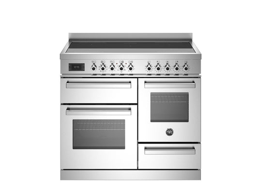Bertazzoni Professional Series 100cm Range Cooker XG Oven Induction Stainless Steel - Nuovo Luxury - Induction Range Cooker