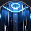 Limited Edition Insignia Black Sparkle Steam Shower Quadrant