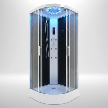 Platinum Shower Cabin 1000x1000mm - Chrome Frame / Clear Glass