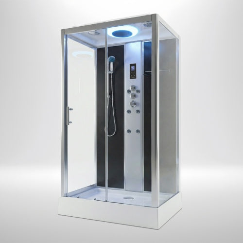 Insignia Premium Shower Cabin 1050x850mm - Chrome Frame