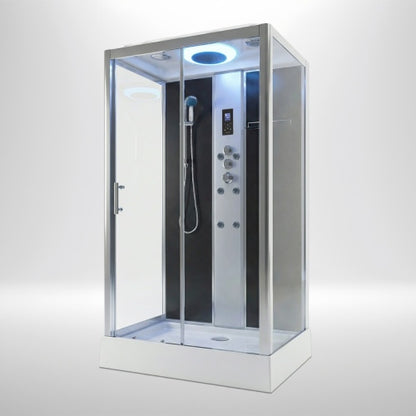 Insignia Premium Shower Cabin 1050x850mm - Chrome Frame