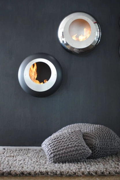 Cocoon Vellum Smokeless Bioethanol Fire Matte Black - Nuovo Luxury - Cocoon Fireplace