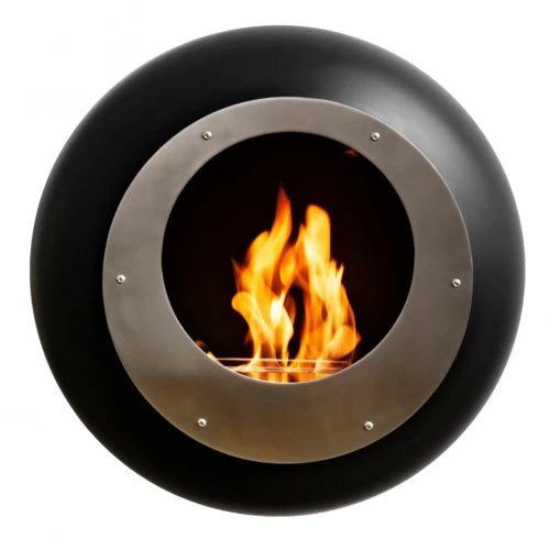 Cocoon Vellum Smokeless Bioethanol Fire Matte Black - Nuovo Luxury - Cocoon Fireplace