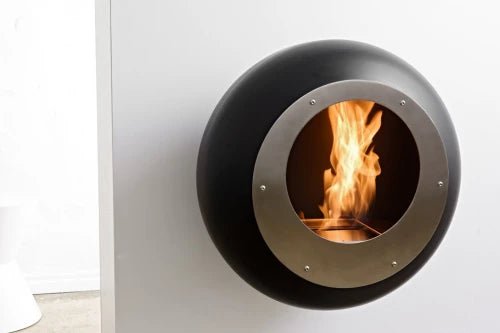 Cocoon Vellum Smokeless Bioethanol Fire Matte Black - Nuovo Luxury - Cocoon Fireplace