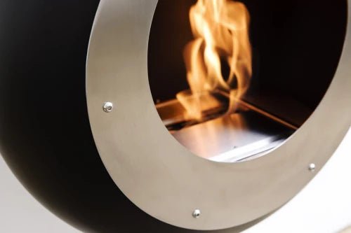 Cocoon Vellum Smokeless Bioethanol Fire Matte Black - Nuovo Luxury - Cocoon Fireplace
