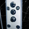 Insignia Rectangular Steam Shower - Black Marble
