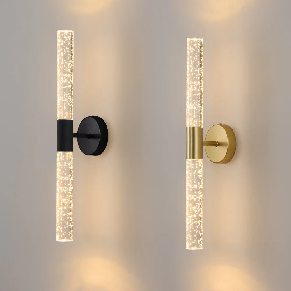 Crystal Rod LED Wall Sconce – Nordic Style - Nuovo Luxury - 