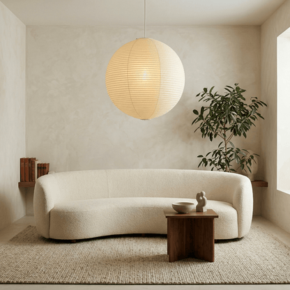 Sfera Washi Paper Globe Pendant