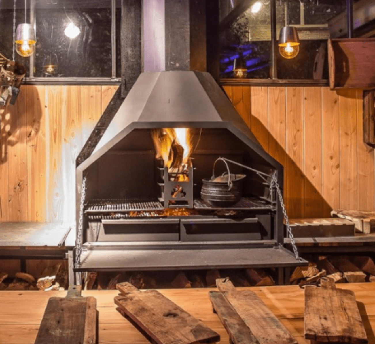 Fireboks Free Standing BBQ Braai 1200mm - Nuovo Luxury - Barbecue Grill
