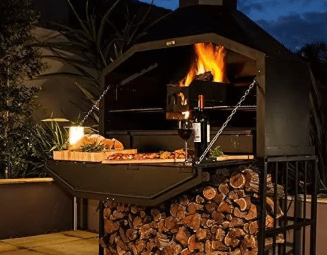 Fireboks Free Standing BBQ Braai 1200mm - Nuovo Luxury - Barbecue Grill