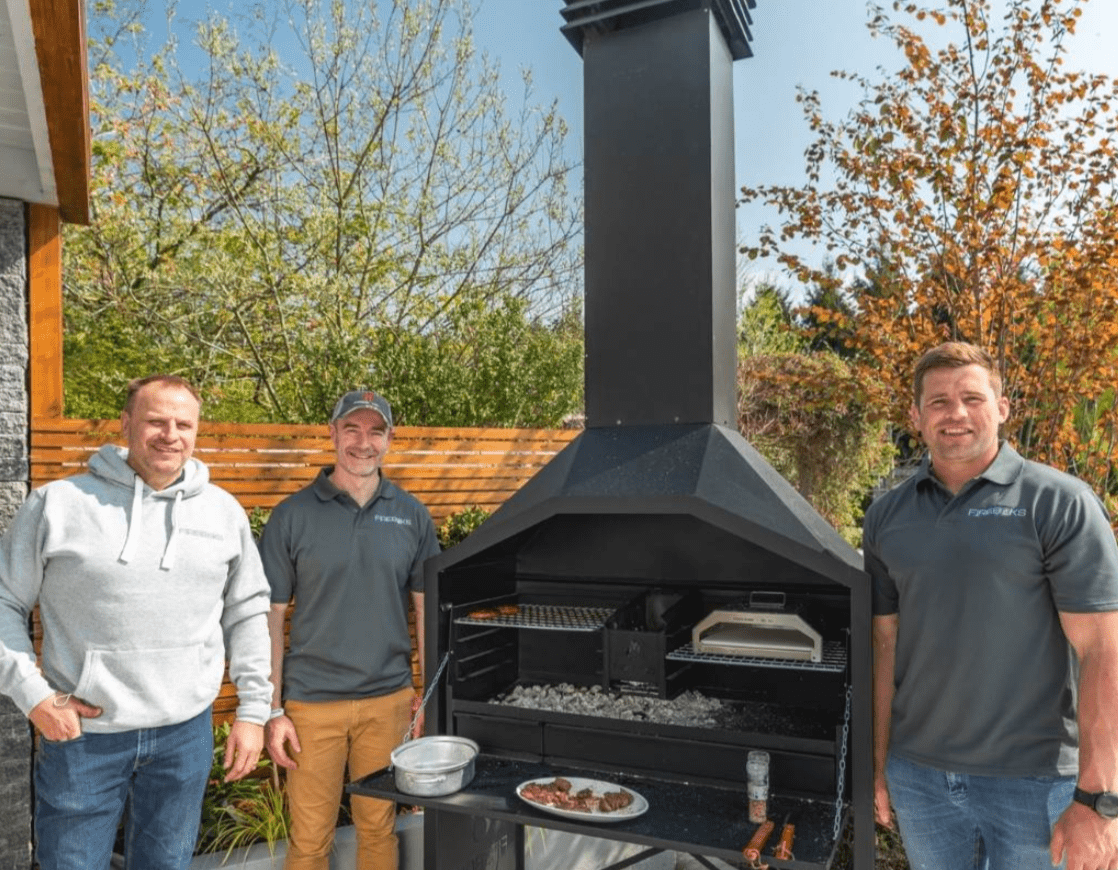 Fireboks Free Standing BBQ Braai 1200mm - Nuovo Luxury - Barbecue Grill