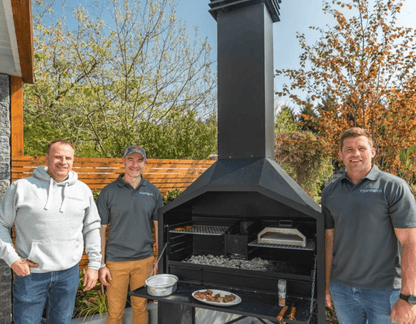 Fireboks Free Standing BBQ Braai 1200mm - Nuovo Luxury - Barbecue Grill