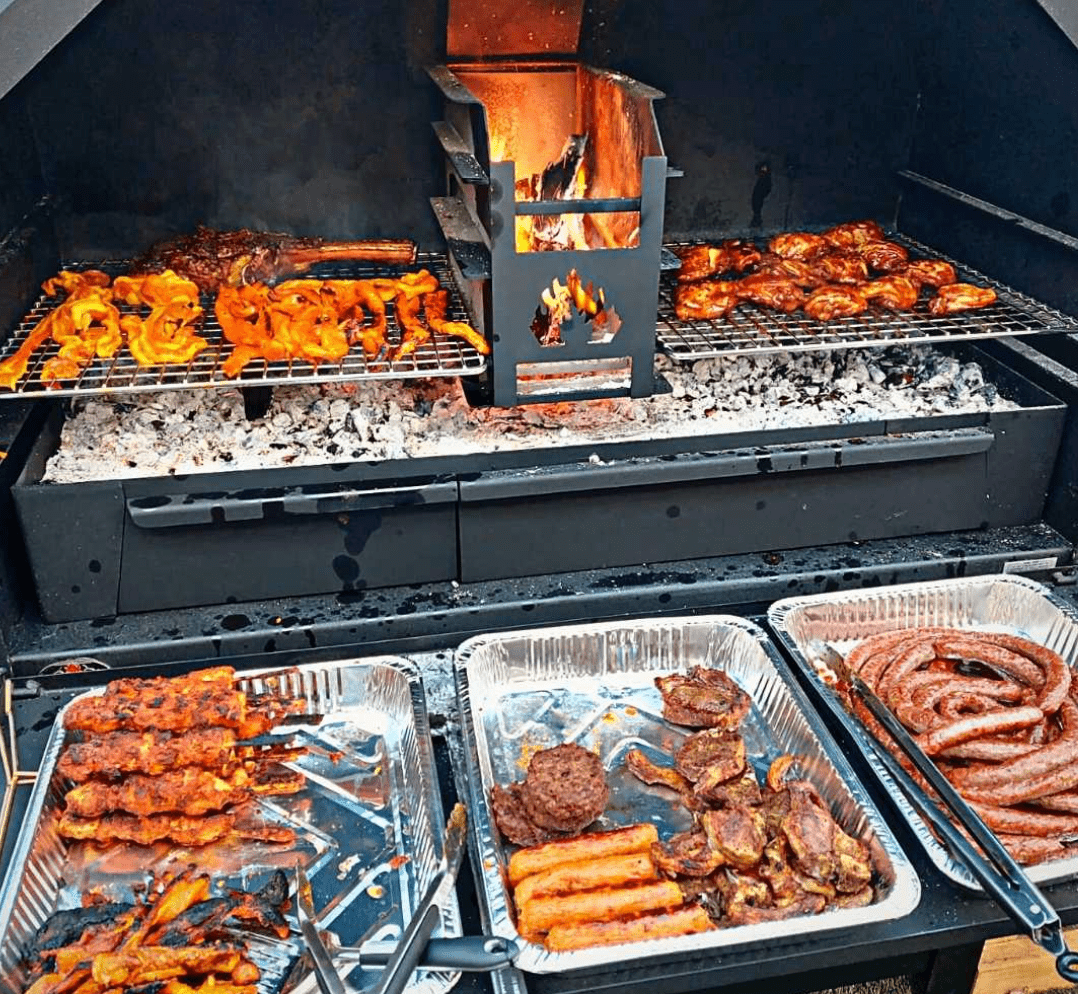 Fireboks Free Standing BBQ Braai 1200mm - Nuovo Luxury - Barbecue Grill