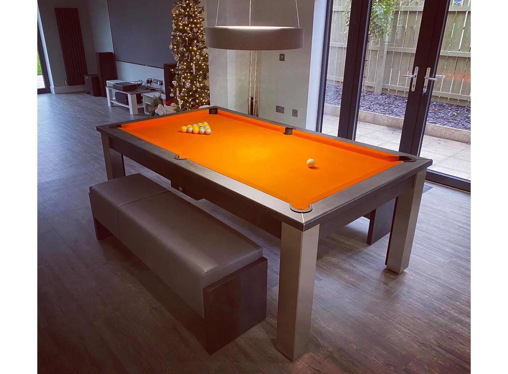 FMF Elixir Slate Bed Pool Dining Table | 6ft & 7ft Sizes - Nuovo Luxury - Pool Tables