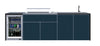 FrescoPro Esperance Outdoor Kitchen With Pro Line 6 Burner BBQ - Dekton / ACP Doors - Nuovo Luxury - Outdoor Kitchen