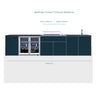 FrescoPro Fremantle Outdoor Kitchen With Pro Line 6 Burner BBQ - Granite Top / ACP Doors - Nuovo Luxury - Outdoor Kitchen