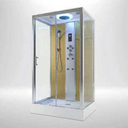 Insignia Premium Shower Cabin 1050x850mm - Chrome Frame