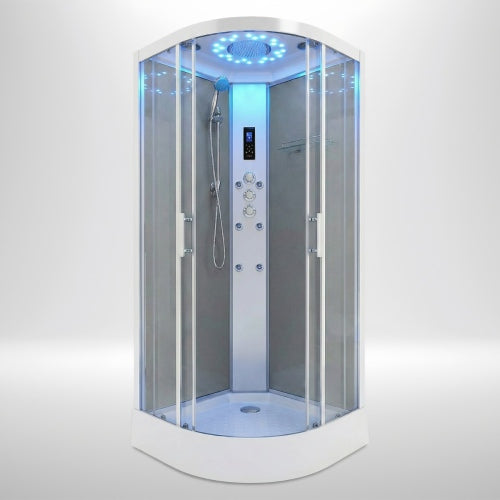 Platinum Shower Cabin 1000x1000mm - Chrome Frame / Clear Glass