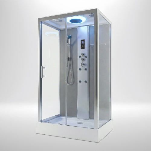 Insignia Premium Shower Cabin 1050x850mm - Chrome Frame