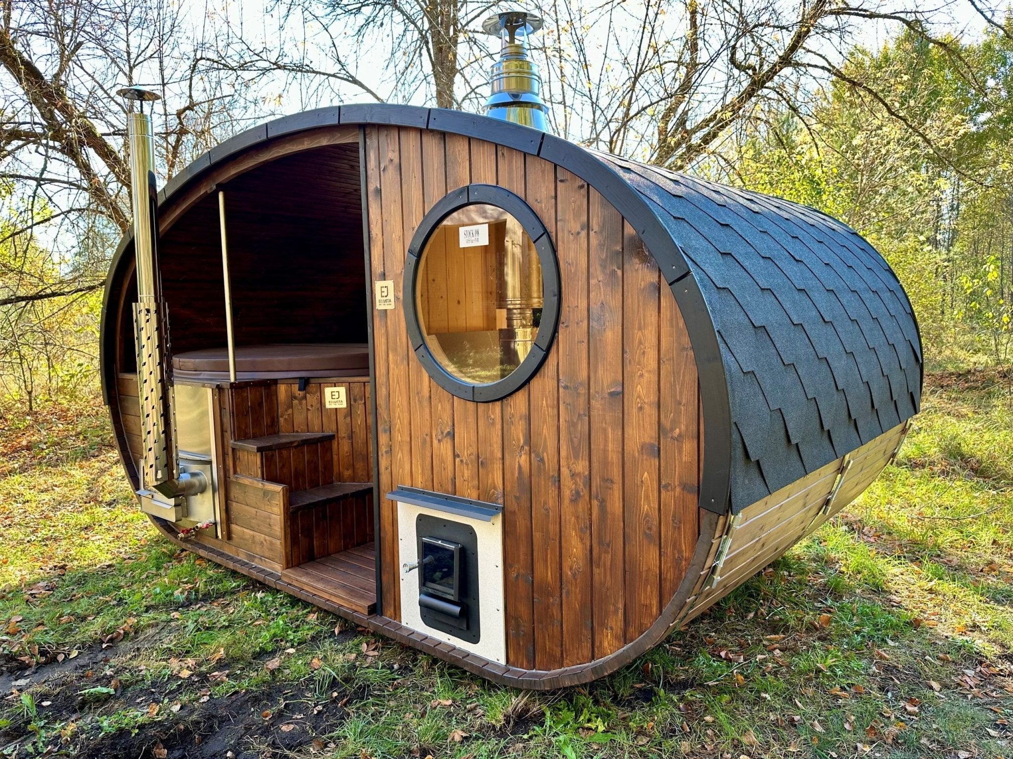 Halo Evolve 2 in 1 Sauna Hot Tub - Nuovo Luxury - Outdoor Sauna