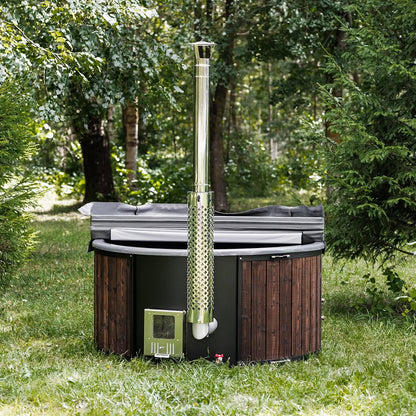 Halo ignite Wood - Fired Hot Tub - Internal Heater - Nuovo Luxury - Hot Tub