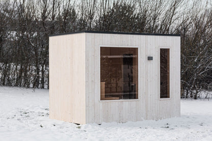 Halo Saunas Allure 4 Person Traditional Sauna - Nuovo Luxury - Outdoor Sauna