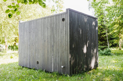 Halo Saunas Allure 4 Person Traditional Sauna - Nuovo Luxury - Outdoor Sauna